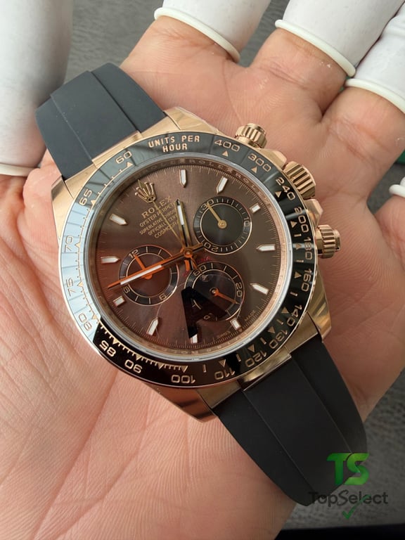 Rolex Cosmograph Daytona Rose Gold Chocolate Dial - 5