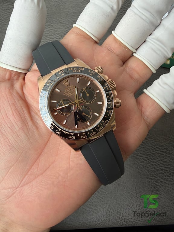 Rolex Cosmograph Daytona Rose Gold Chocolate Dial - 8