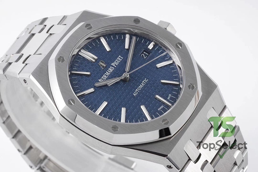 Audemars Piguet Royal Oak 15400 Blue Dial - 6