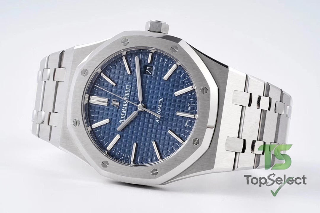 Audemars Piguet Royal Oak 15400 Blue Dial - 7