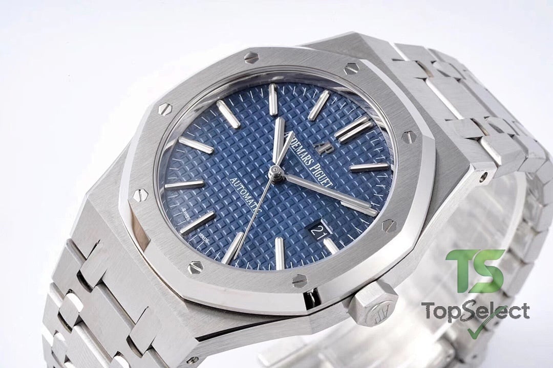 Audemars Piguet Royal Oak 15400 Blue Dial - 9