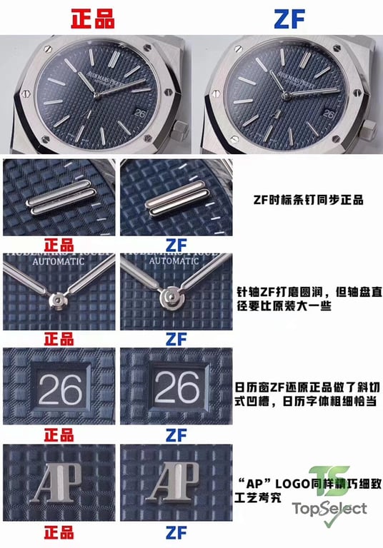 Audemars Piguet Royal Oak 15202 Blue Dial - 6