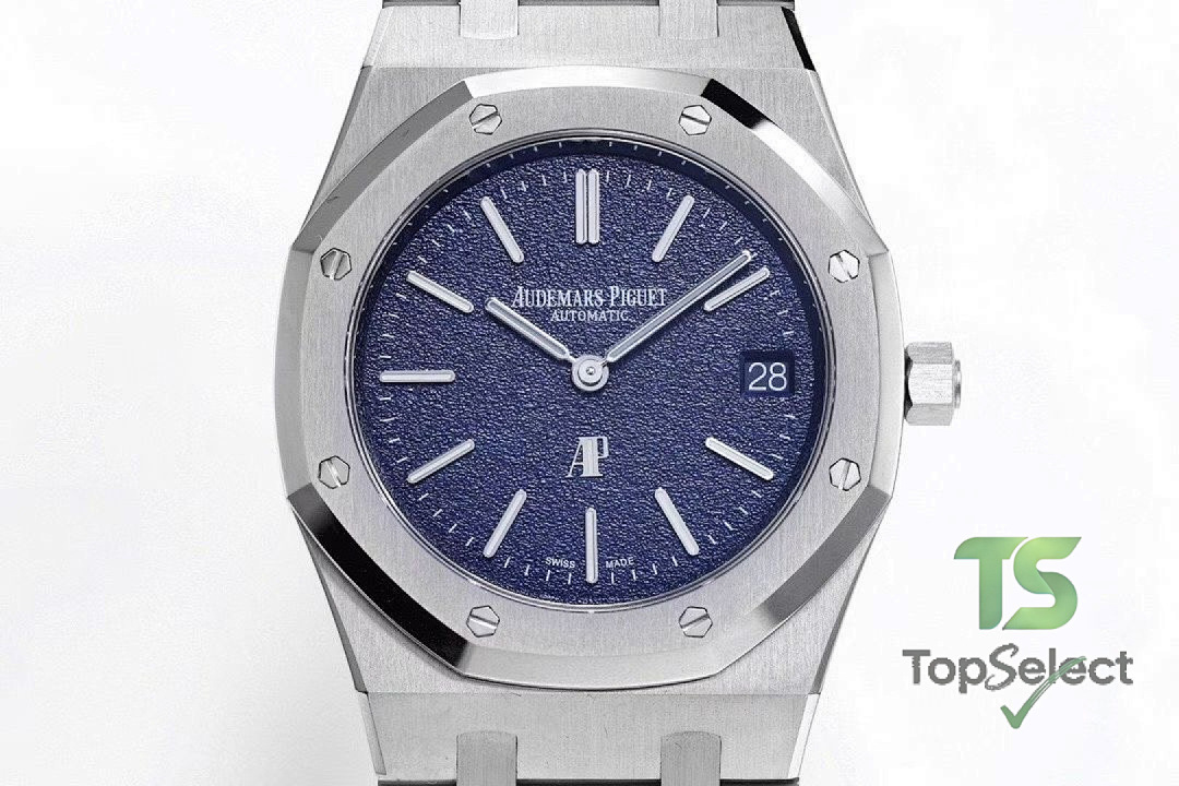 Audemars Piguet Royal Oak Jumbo 16202 Blue Grained Dial - 6