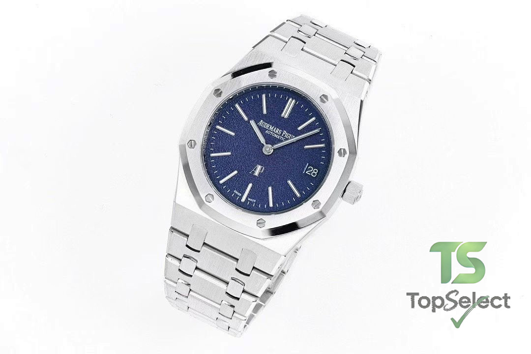 Audemars Piguet Royal Oak Jumbo 16202 Blue Grained Dial - 9