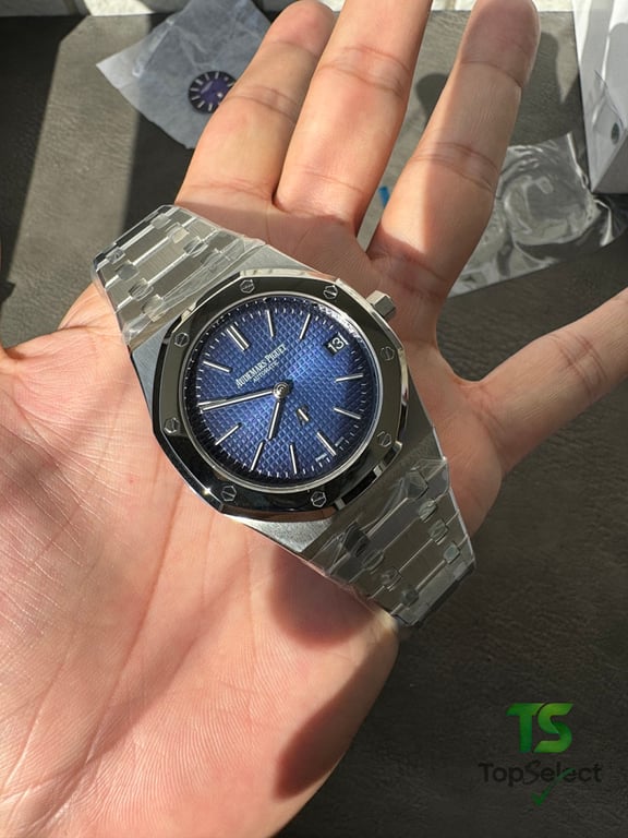 Audemars Piguet Royal Oak 15202 Blue Dial - 5
