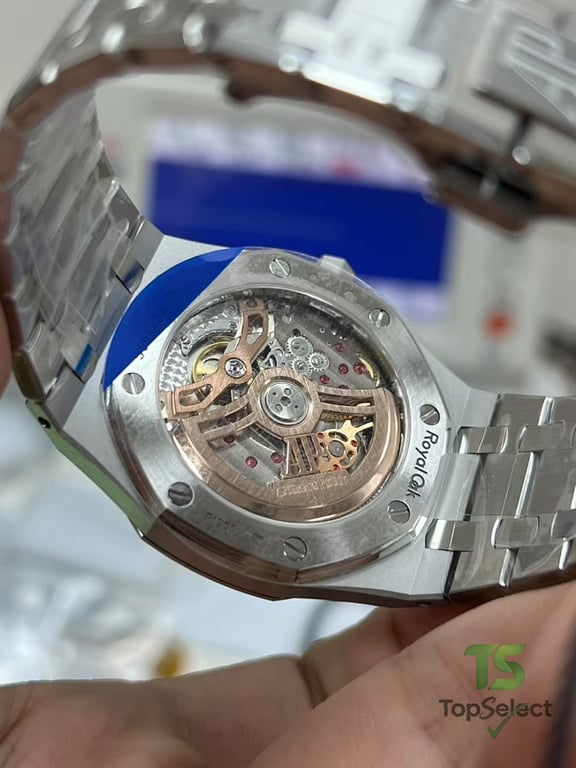 Audemars Piguet Royal Oak 16202 Grained Blue Dial - 3
