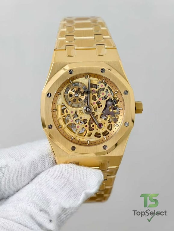 Audemars Piguet Royal Oak 16204 Skeleton Gold - 5