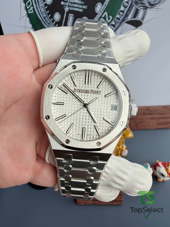 Audemars Piguet Royal Oak 15510ST White Dial - 11