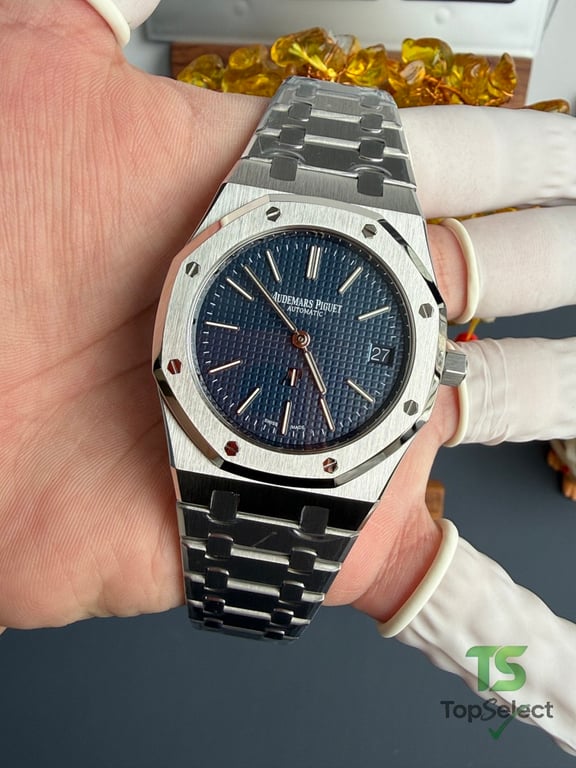 Audemars Piguet Royal Oak 15202 Blue Dial - 10