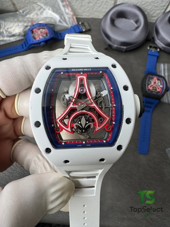 Richard Mille RM52-03 Tourbillon Eiffel Tower White - 11