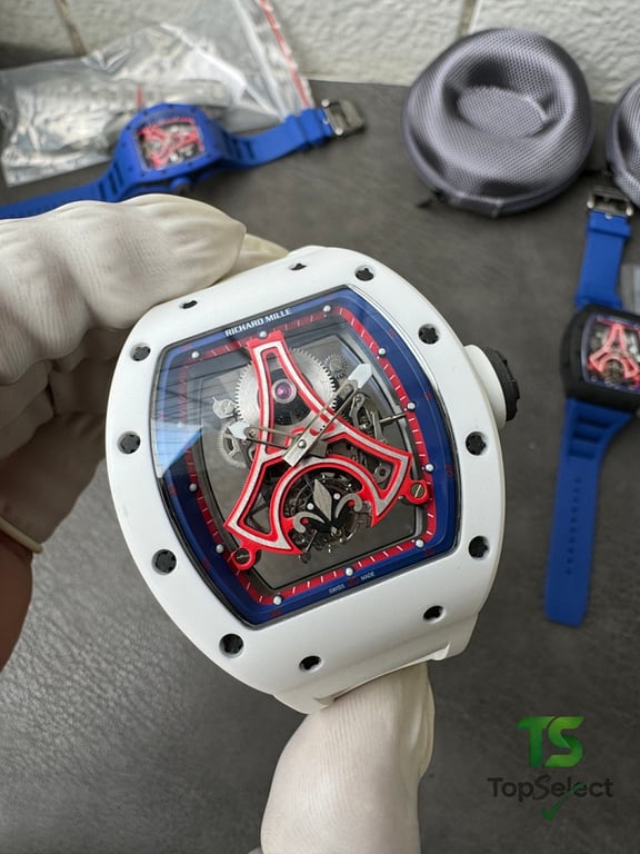 Richard Mille RM52-03 Tourbillon Eiffel Tower White - 12