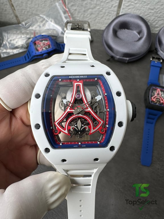 Richard Mille RM52-03 Tourbillon Eiffel Tower White - 14