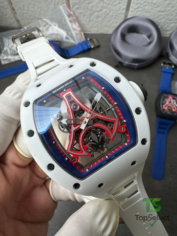 Richard Mille RM52-03 Tourbillon Eiffel Tower White - 5