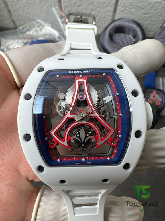 Richard Mille RM52-03 Tourbillon Eiffel Tower White - 6