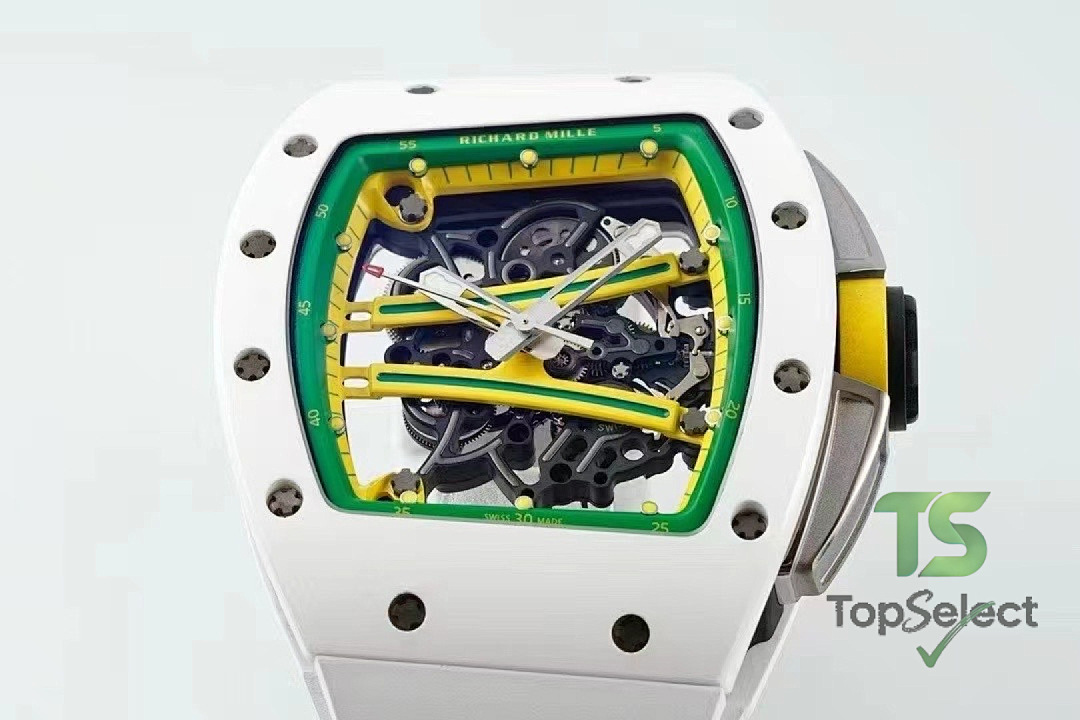 Richard Mille RM 61-01 Yohan Blake White Ceramic - 5