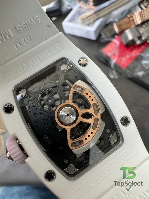 Richard Mille RM 07-01 White Ceramic Diamond - 13