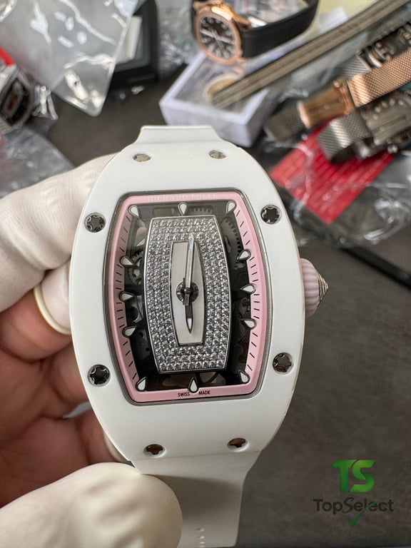 Richard Mille RM 07-01 White Ceramic Diamond - 14