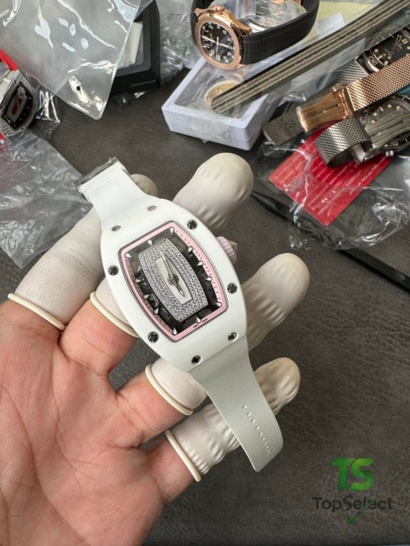 Richard Mille RM 07-01 White Ceramic Diamond - 3