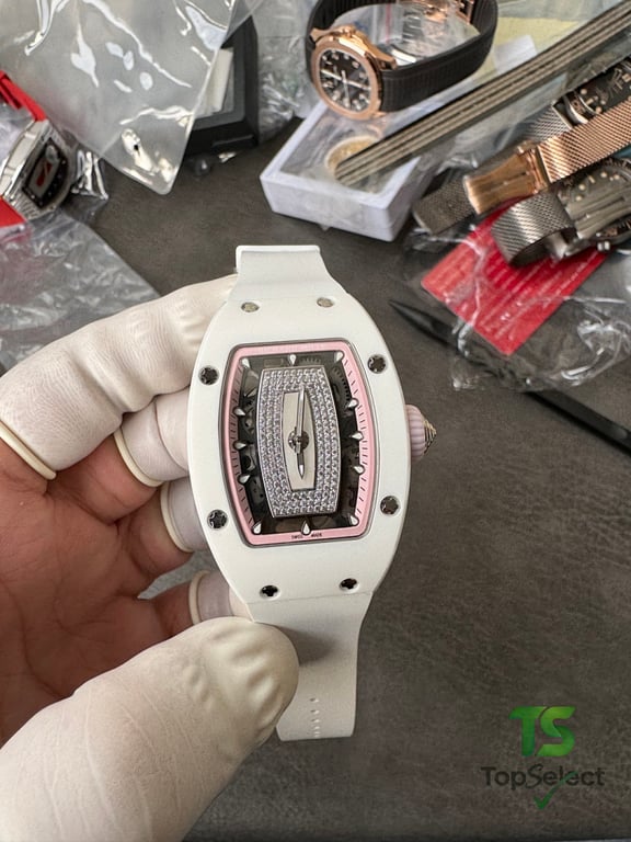 Richard Mille RM 07-01 White Ceramic Diamond - 4