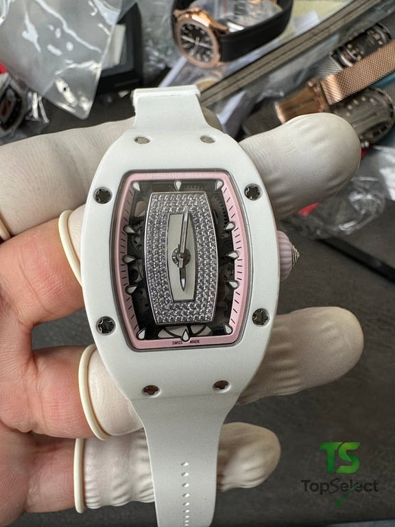 Richard Mille RM 07-01 White Ceramic Diamond - 7