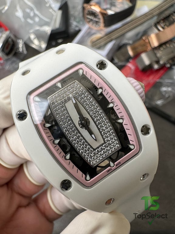 Richard Mille RM 07-01 White Ceramic Diamond - 9