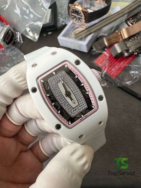 Richard Mille RM 07-01 White Ceramic Diamond - 10