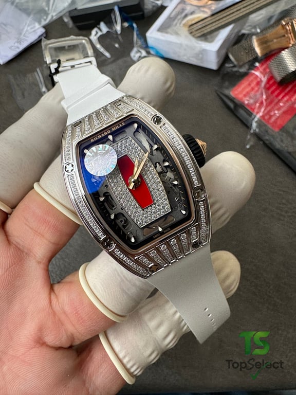 Richard Mille RM 07-01 White Diamond - 10
