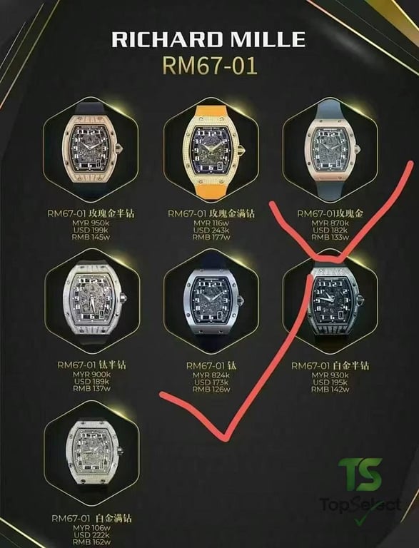 Richard Mille RM 67-01 Titanium Watch - 2