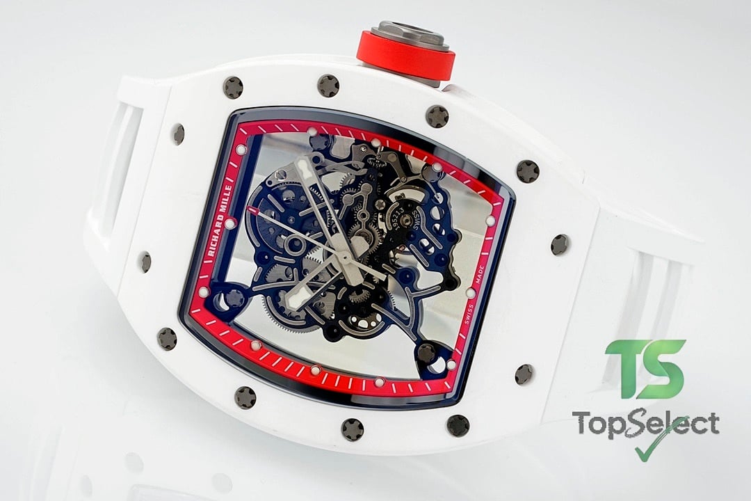 Richard Mille RM055 Bubba Watson White Ceramic - 5