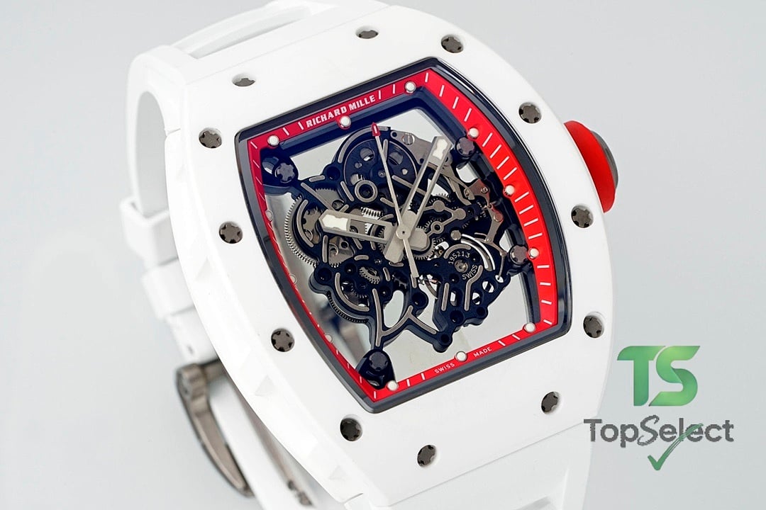 Richard Mille RM055 Bubba Watson White Ceramic - 6
