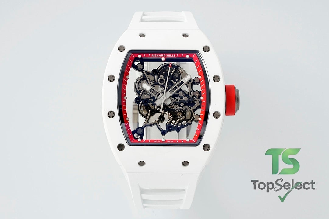 Richard Mille RM055 Bubba Watson White Ceramic - 7
