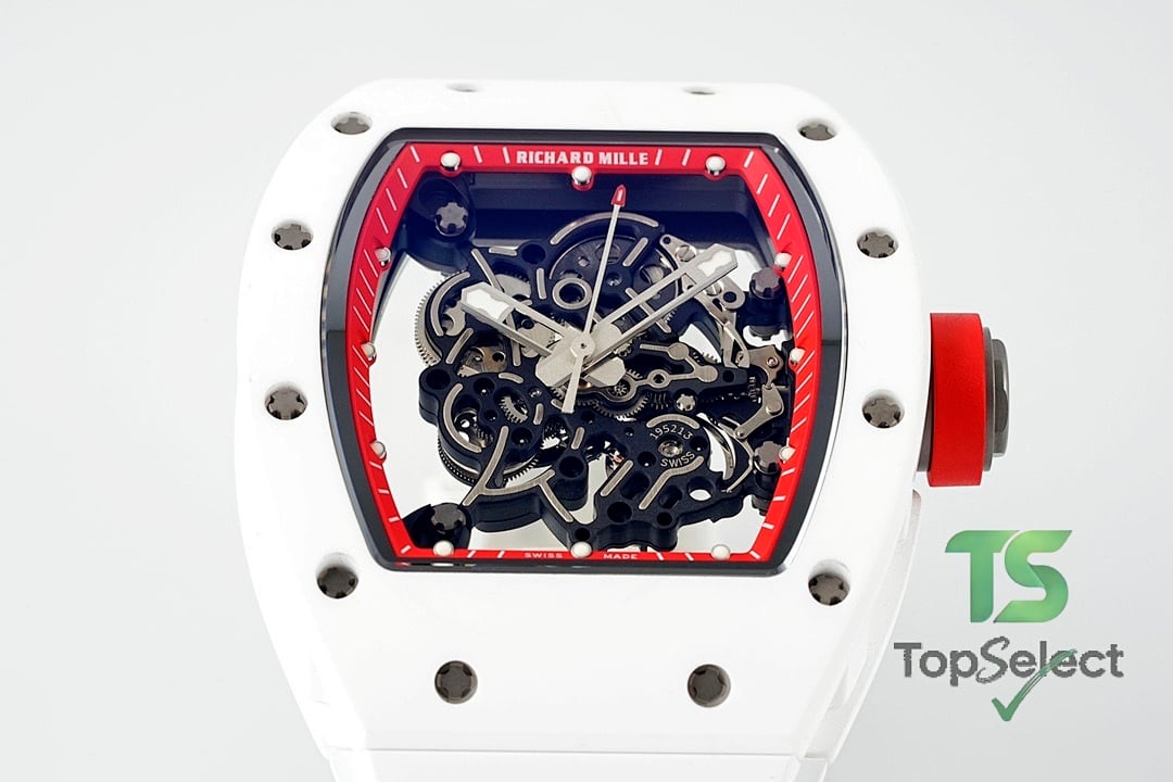 Richard Mille RM055 Bubba Watson White Ceramic - 9