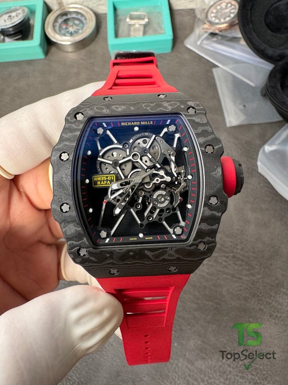 Richard Mille RM35-01 Rafael Nadal Red Strap - 11