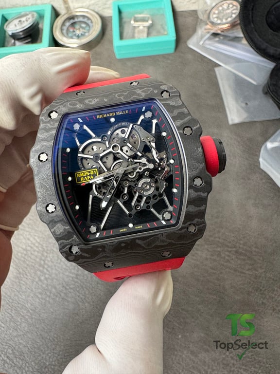 Richard Mille RM35-01 Rafael Nadal Red Strap - 12