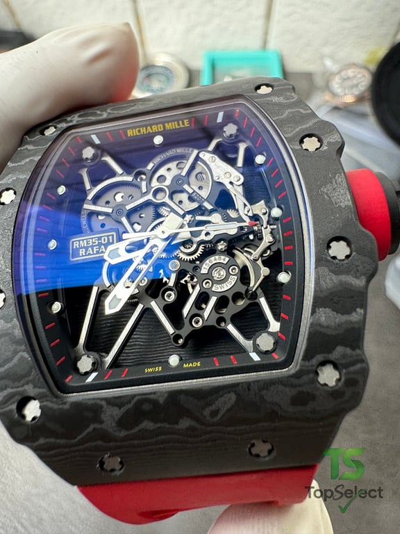 Richard Mille RM35-01 Rafael Nadal Red Strap - 4