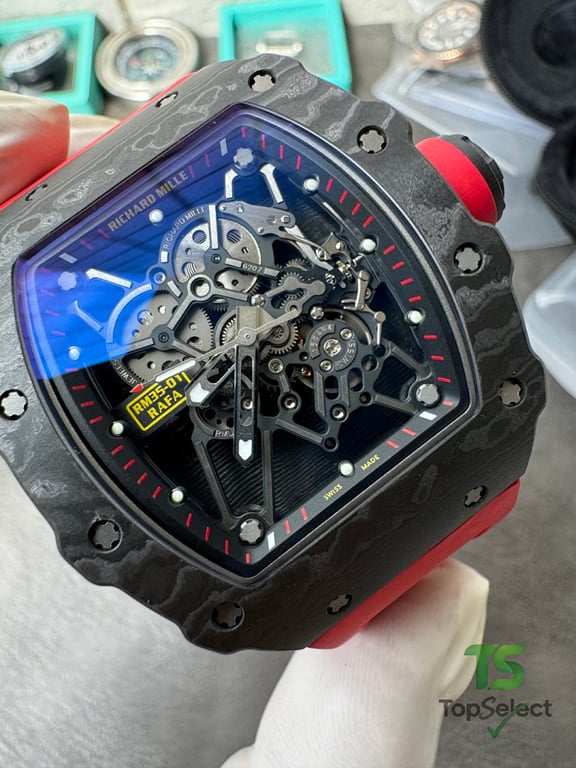 Richard Mille RM35-01 Rafael Nadal Red Strap - 7