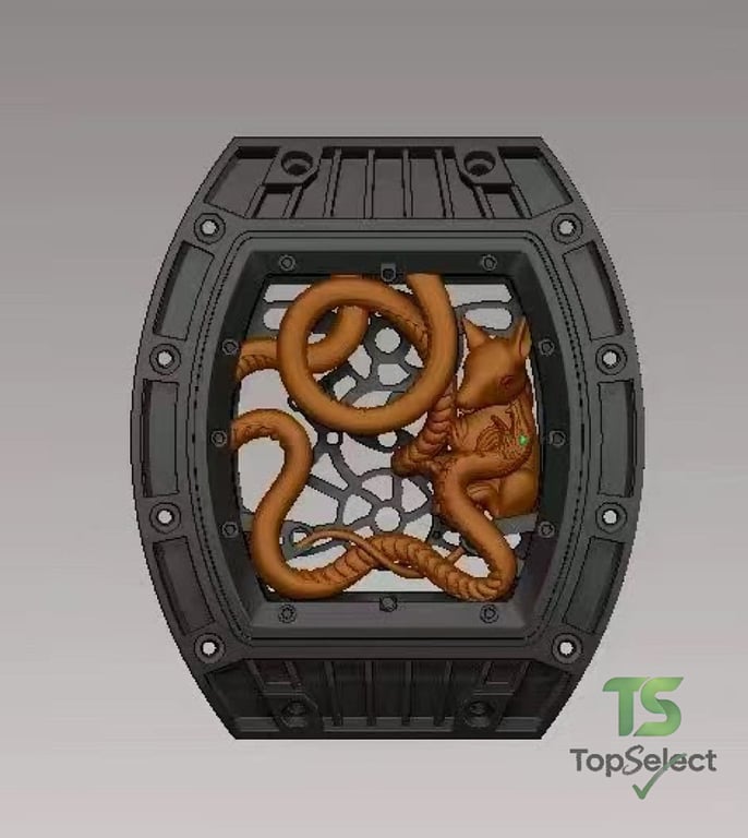 Richard Mille RM S11 Black Titanium Dragon Edition - 12