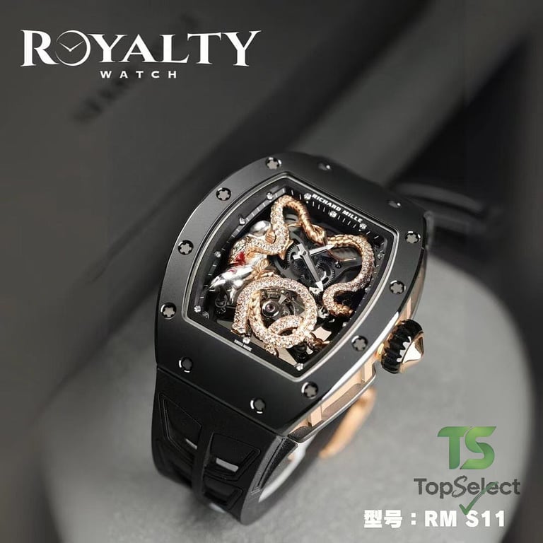 Richard Mille RM S11 Black Titanium Dragon Edition - 3