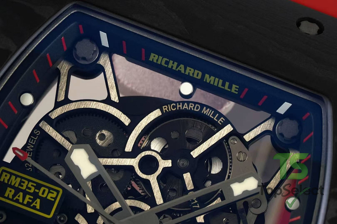 Richard Mille RM35-02 Rafael Nadal Red Strap - 8