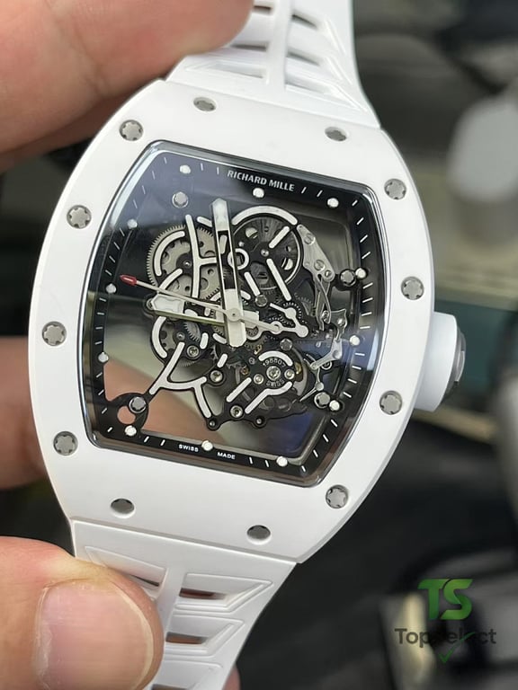Richard Mille RM 055 Bubba Watson White Ceramic - 5