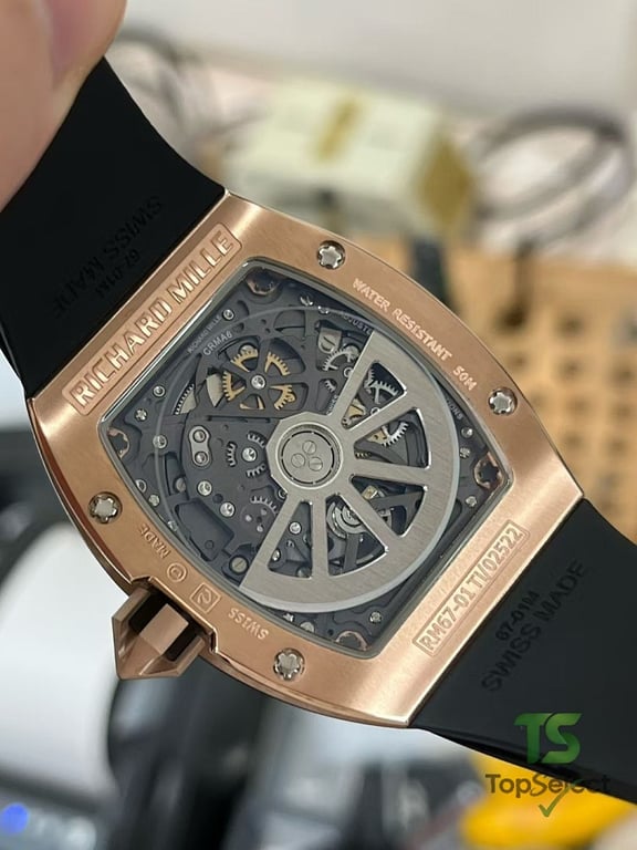 Richard Mille RM67-01 Rose Gold Full Diamond - 4