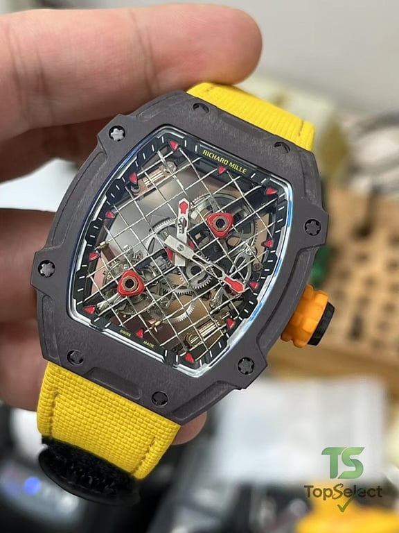 Richard Mille RM 27-04 Rafael Nadal Yellow Strap - 5