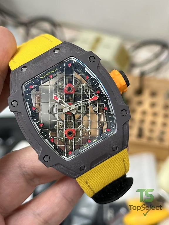 Richard Mille RM 27-04 Rafael Nadal Yellow Strap - 6