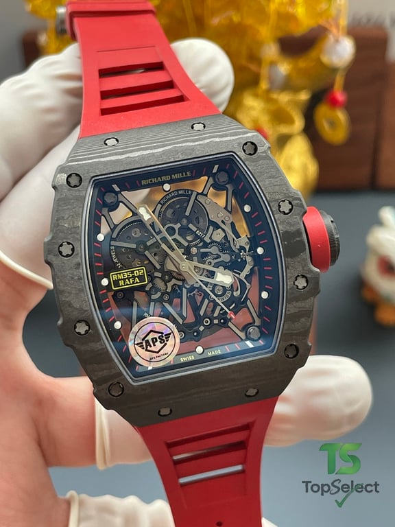 Richard Mille RM35-02 RAFA Carbon Red - 11