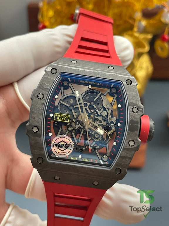 Richard Mille RM35-02 RAFA Carbon Red - 13