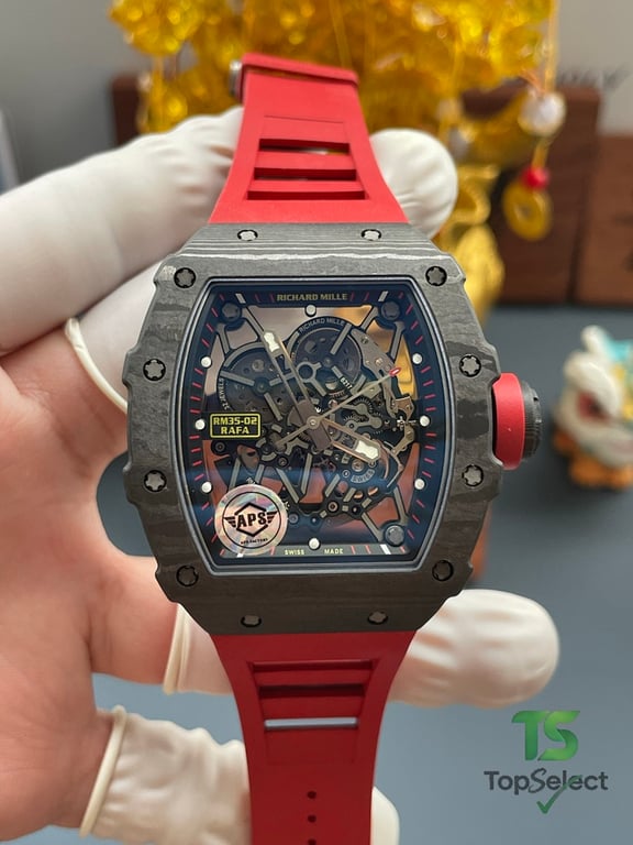 Richard Mille RM35-02 RAFA Carbon Red - 7