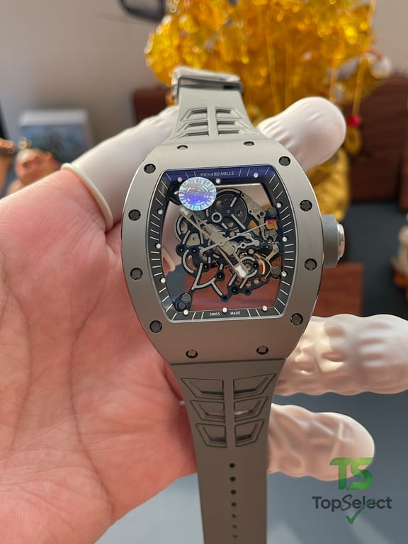 Richard Mille RM 055 Gray Ceramic Skeleton - 2