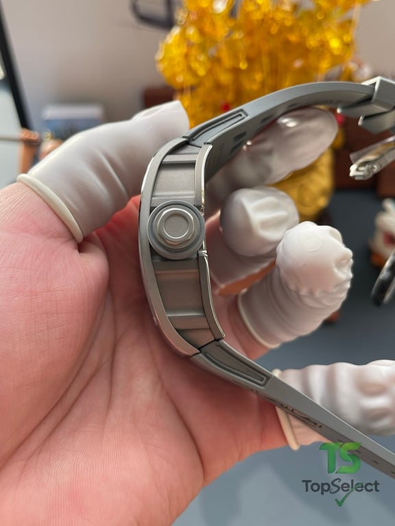 Richard Mille RM 055 Gray Ceramic Skeleton - 5