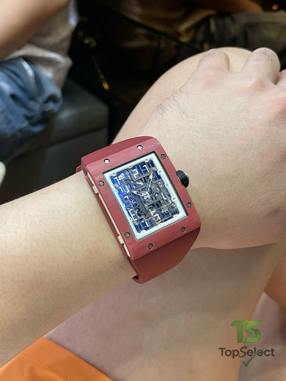 Richard Mille RM 16-02 Red Skeleton Watch - 3