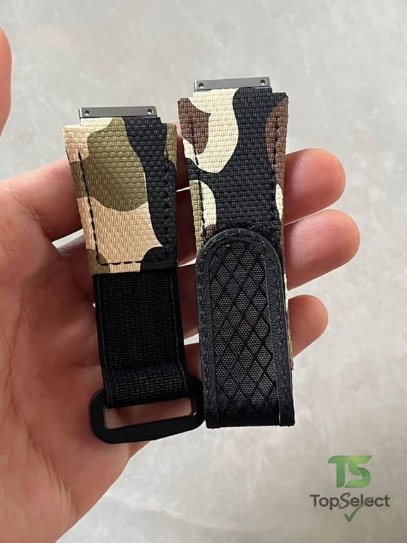 Richard Mille Camouflage Velcro Watch Strap - 3